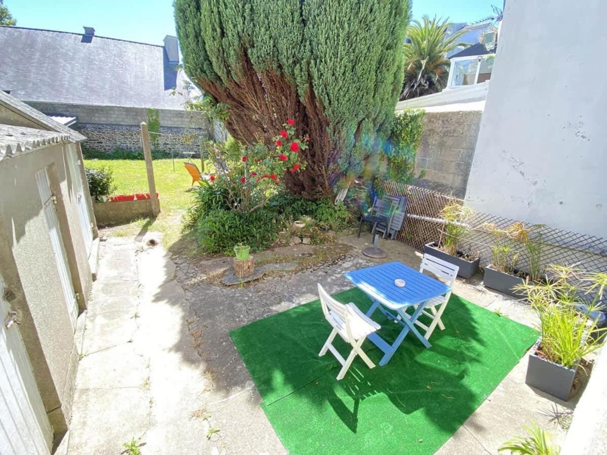 Charmant T2 Proche Vieux Port Avec Jardin Roscoff Exterior foto